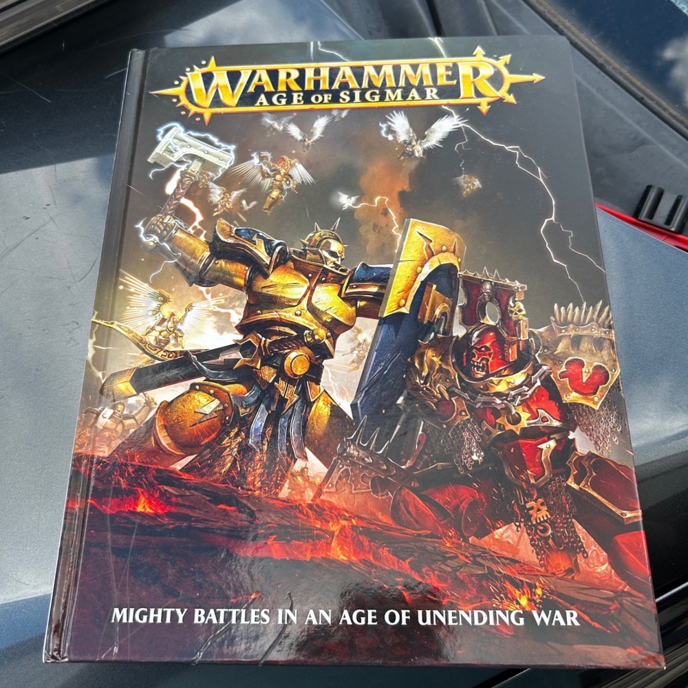 Warhammer Age of Sigmar Core Rulebook Mighty Battles Unending War Games Workshop